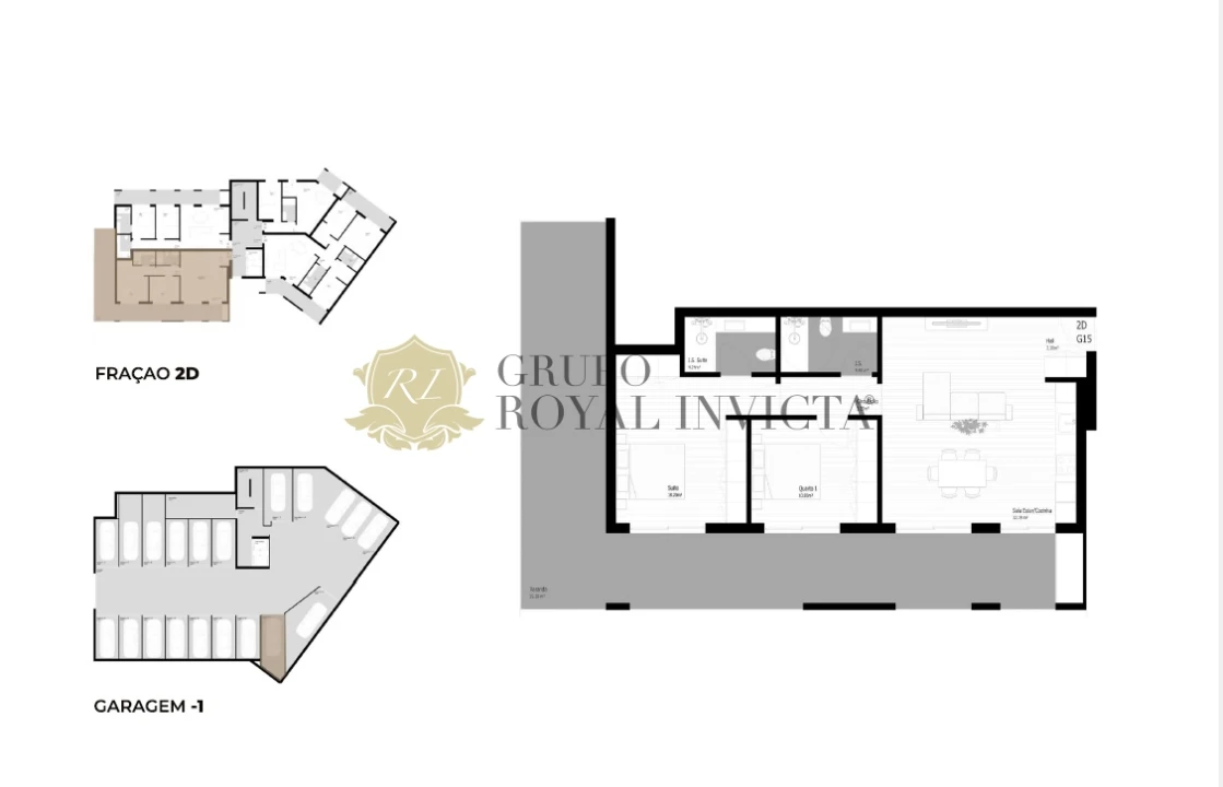 Apartamento T2 para Venda em Pedrouços Foto 17