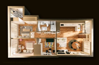Apartamento T3 para Venda em Merelim (São Pedro) e Frossos