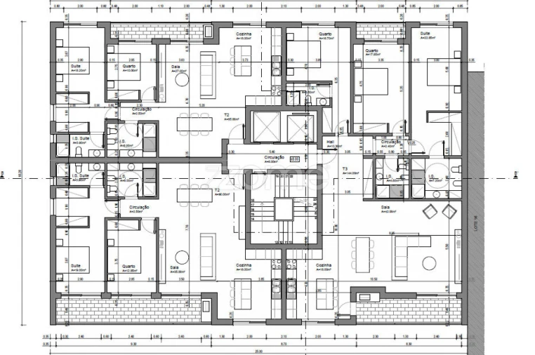 Apartamento T2 para Venda em Alverca do Ribatejo e Sobralinho Planta 1