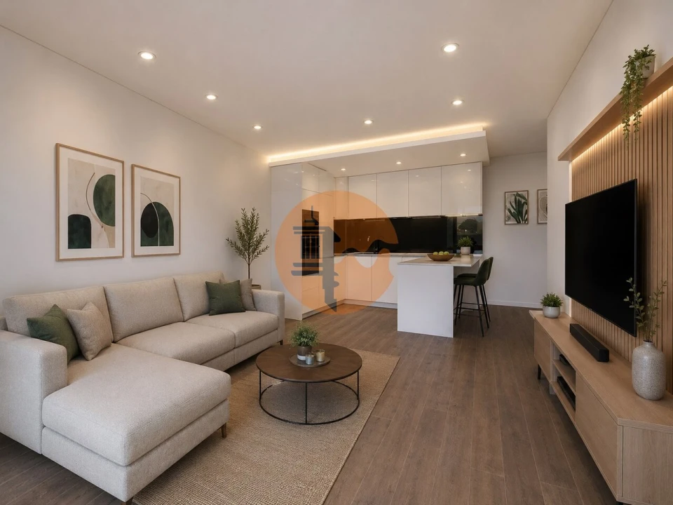 Apartamento T1 para Venda em Quelfes Foto 6