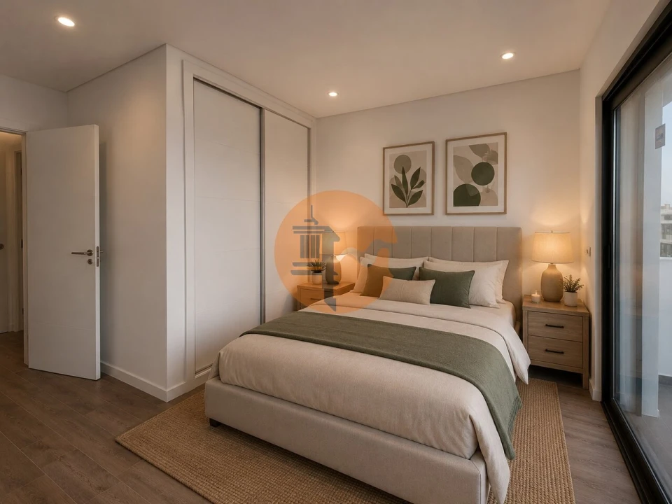 Apartamento T1 para Venda em Quelfes Foto 23