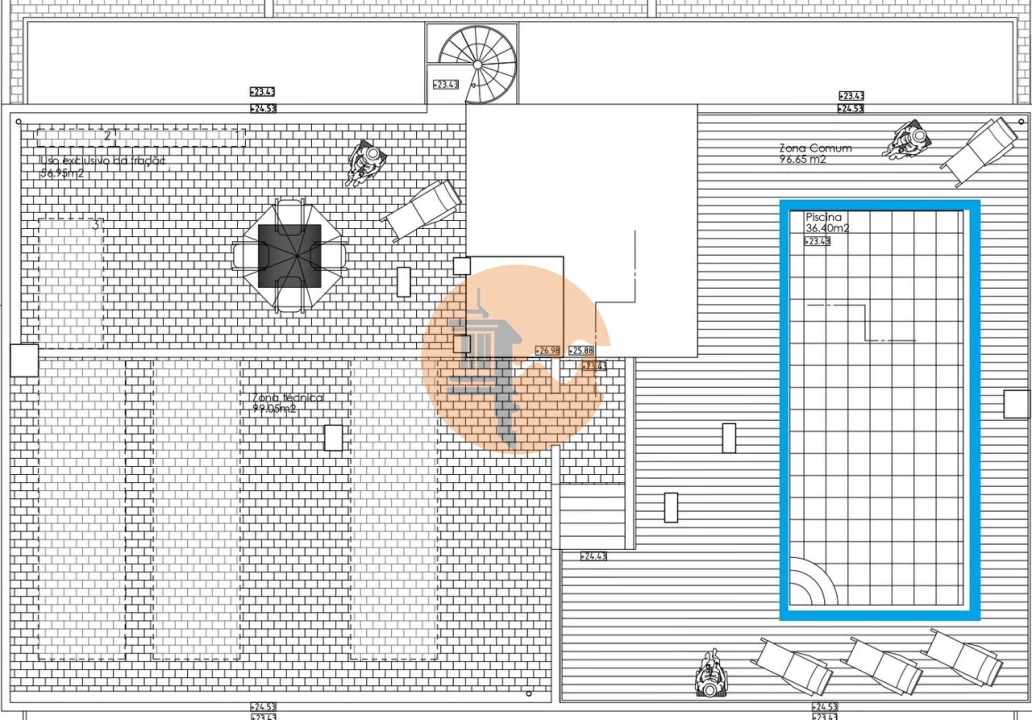 Apartamento T1 para Venda em Quelfes Foto 30