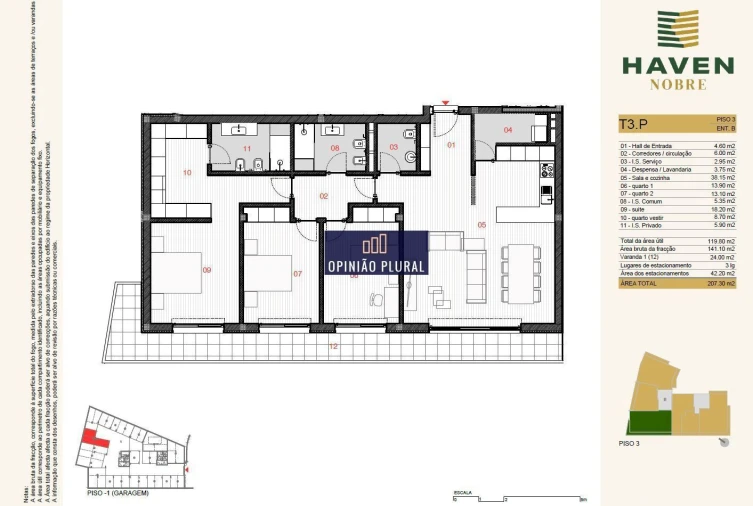 Apartamento T3 para Venda em Silvares, Pias, Nogueira e Alvarenga Foto 20