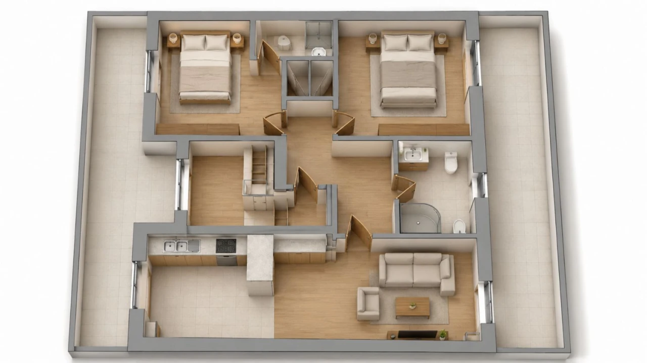 Apartamento T2 para Venda em Coimbrão Planta 2