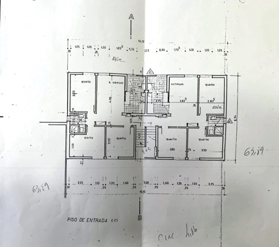 Apartamento T3 para Venda em Laranjeiro e Feijó Planta 1