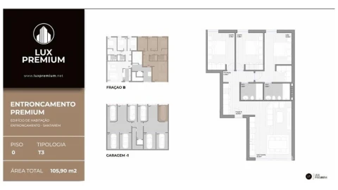 Apartamento T3 para Venda em São João Baptista