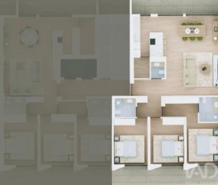 Apartamento T3 para Venda em Margaride, Várzea, Lagares, Varziela, Moure