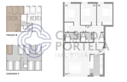 Apartamento T3 para Venda em São João Baptista