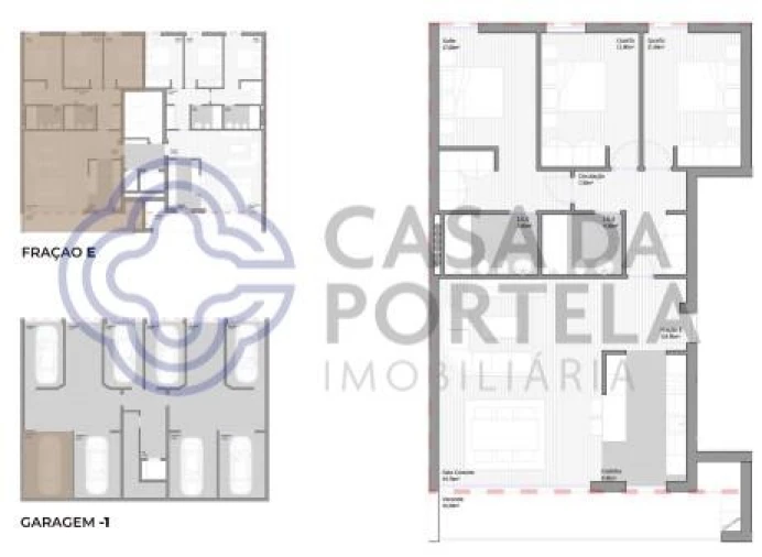 Apartamento T3 para Venda em São João Baptista Foto 11