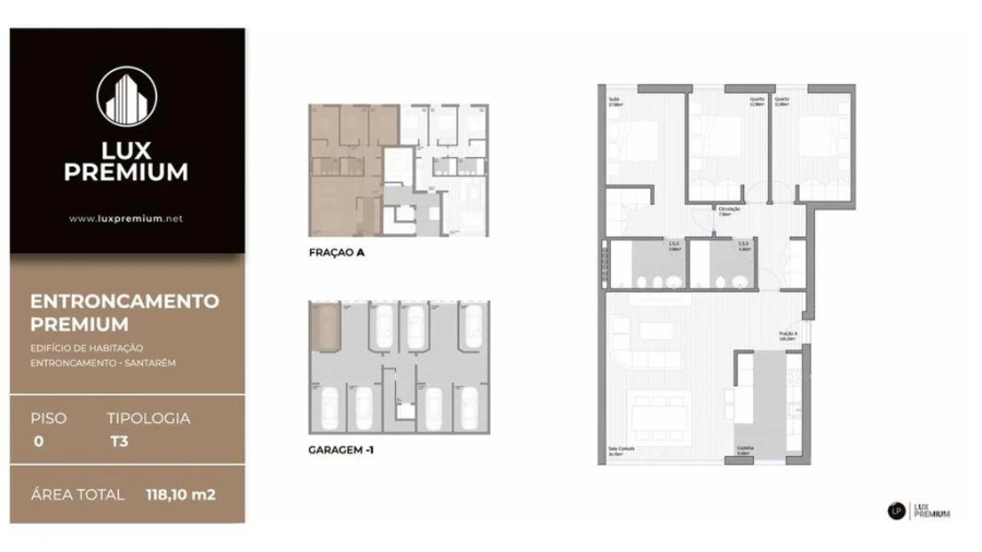 Apartamento T3 para Venda em São João Baptista Foto 6