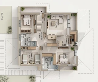 Apartamento T3 para Arrendamento em Amarante (São Gonçalo), Madalena, Cepelos e Gatão