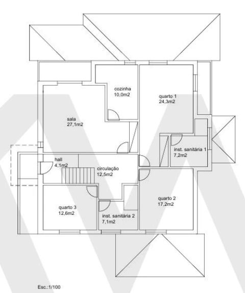 Apartamento T3 para Arrendamento em Amarante (São Gonçalo), Madalena, Cepelos e Gatão