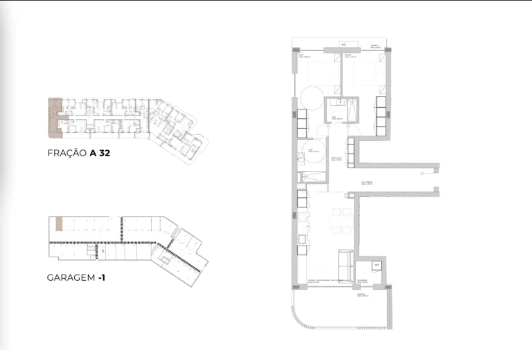 Apartamento T2 para Venda em Oliveira do Douro Planta 1