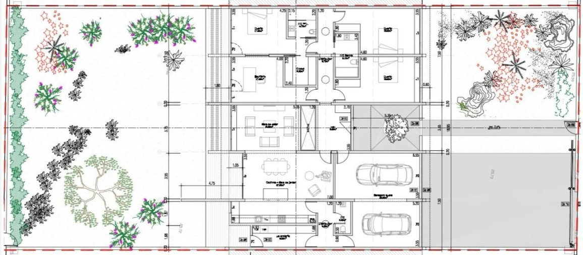 Moradia T3 para Venda em Avanca Planta 1