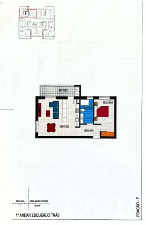 Apartamento T1 para Venda em Avanca