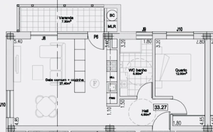Apartamento T1 para Venda em Avanca