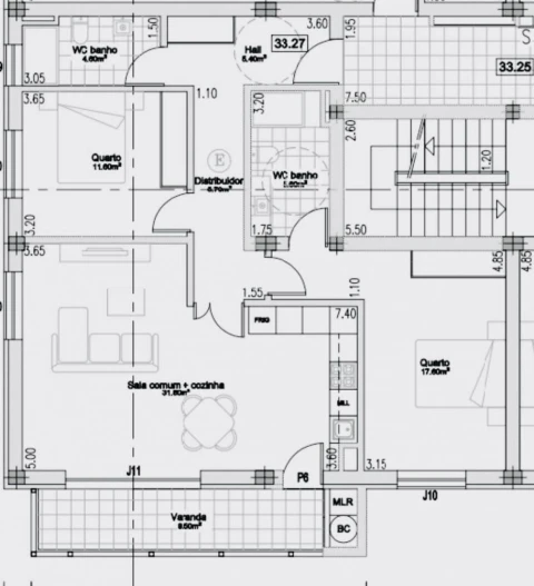 Apartamento T2 para Venda em Avanca