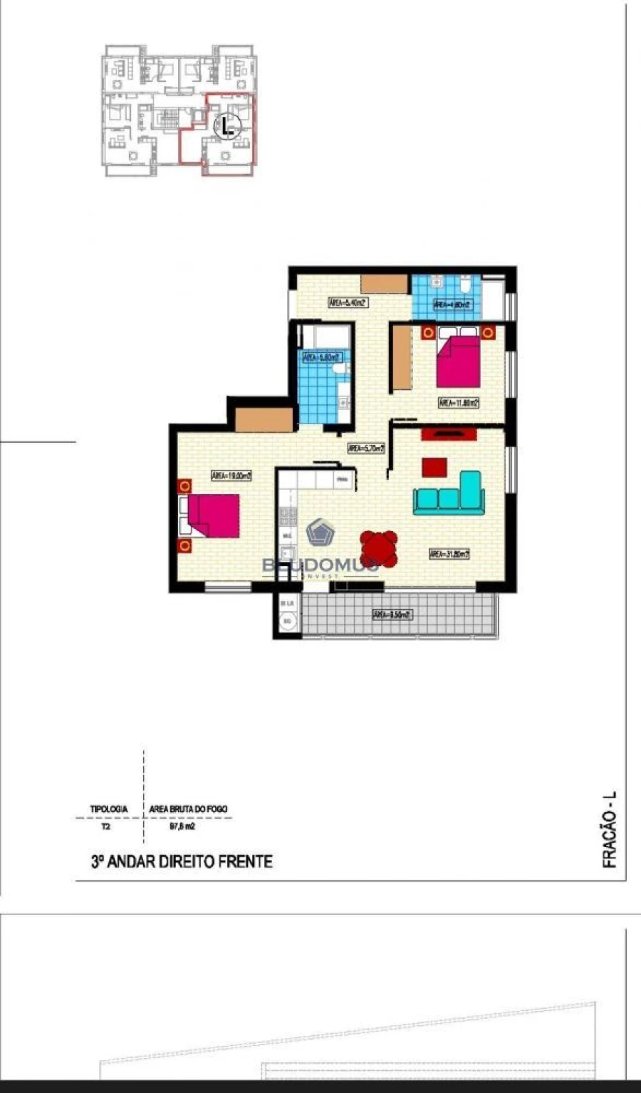 Apartamento T2 para Venda em Avanca Foto 3