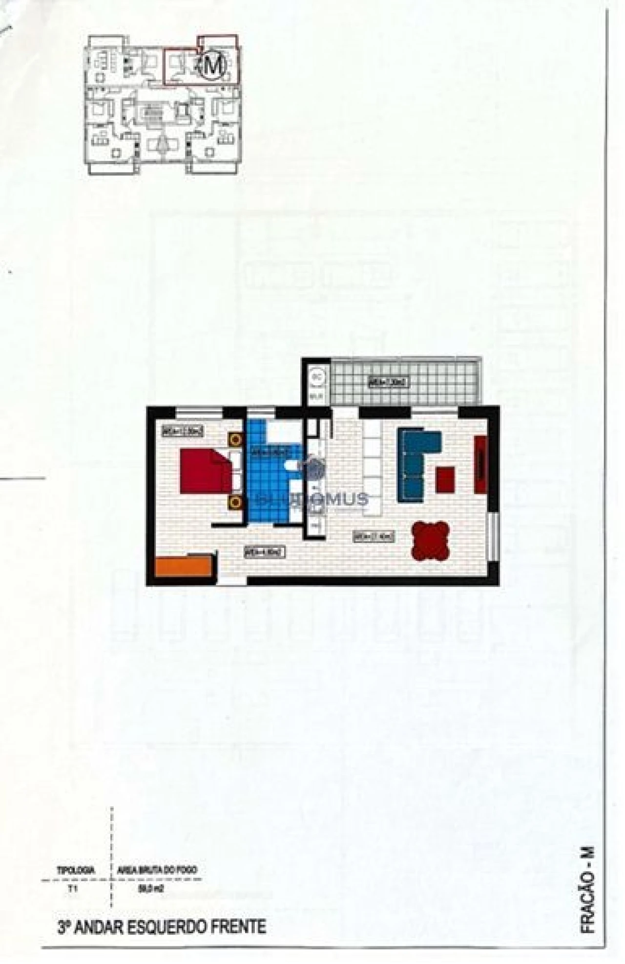 Apartamento T1 para Venda em Avanca Foto 3