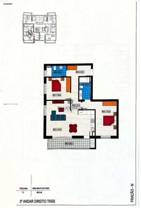 Apartamento T2 para Venda em Avanca