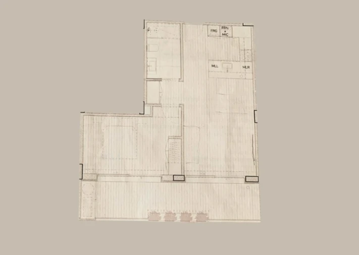 Apartamento T1 para Venda em Santa Marinha e São Pedro da Afurada Planta 1