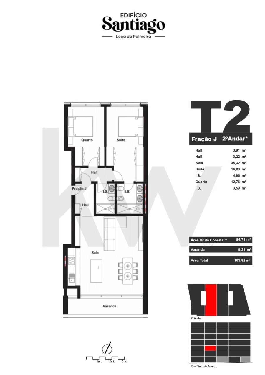 Apartamento T2 para Venda em Matosinhos e Leça da Palmeira Foto 2