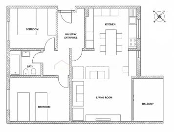 Apartamento T2 para Venda em Lagos (São Sebastião e Santa Maria)