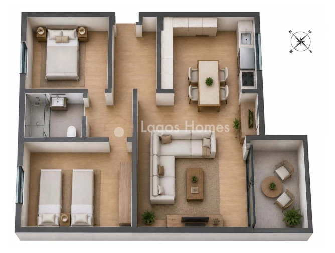 Apartamento T2 para Venda em Lagos (São Sebastião e Santa Maria) Foto 20