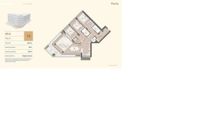 Apartamento T3 para Venda em Vila do Conde