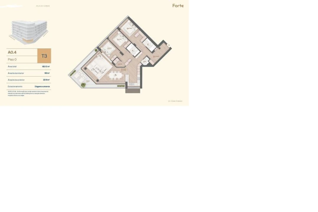 Apartamento T3 para Venda em Vila do Conde Foto 21