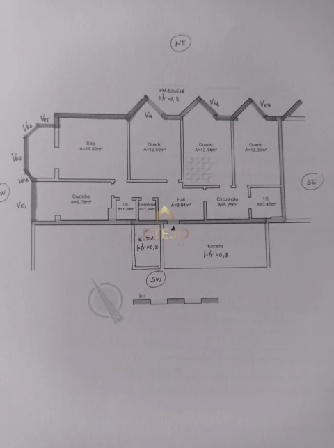 Apartamento T3 para Venda em Santa Iria de Azoia, São João da Talha e Bobadela