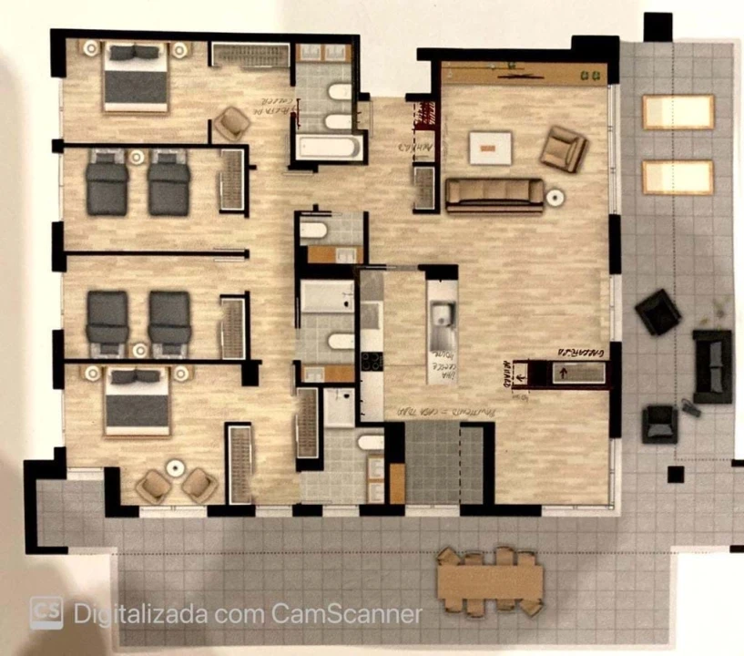 Apartamento T4 para Venda em Paranhos Foto 73