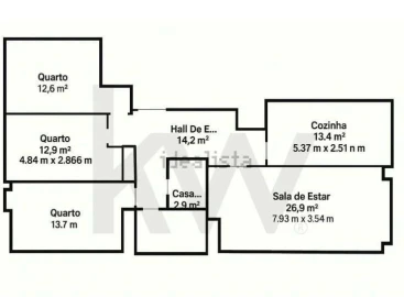 Apartamento T3 para Arrendamento em Carcavelos e Parede