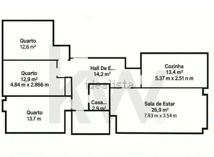 Apartamento T3 para Arrendamento em Carcavelos e Parede Foto 31