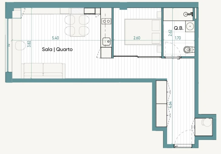 Apartamento para Venda em Matosinhos e Leça da Palmeira Planta 1