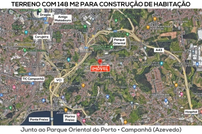 Terreno para Venda em Campanhã
