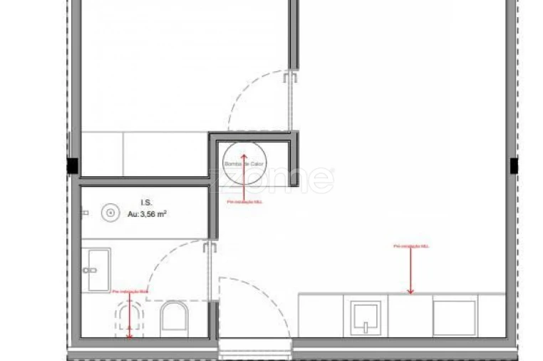 Apartamento T1 para Venda em Vila do Conde Foto 14