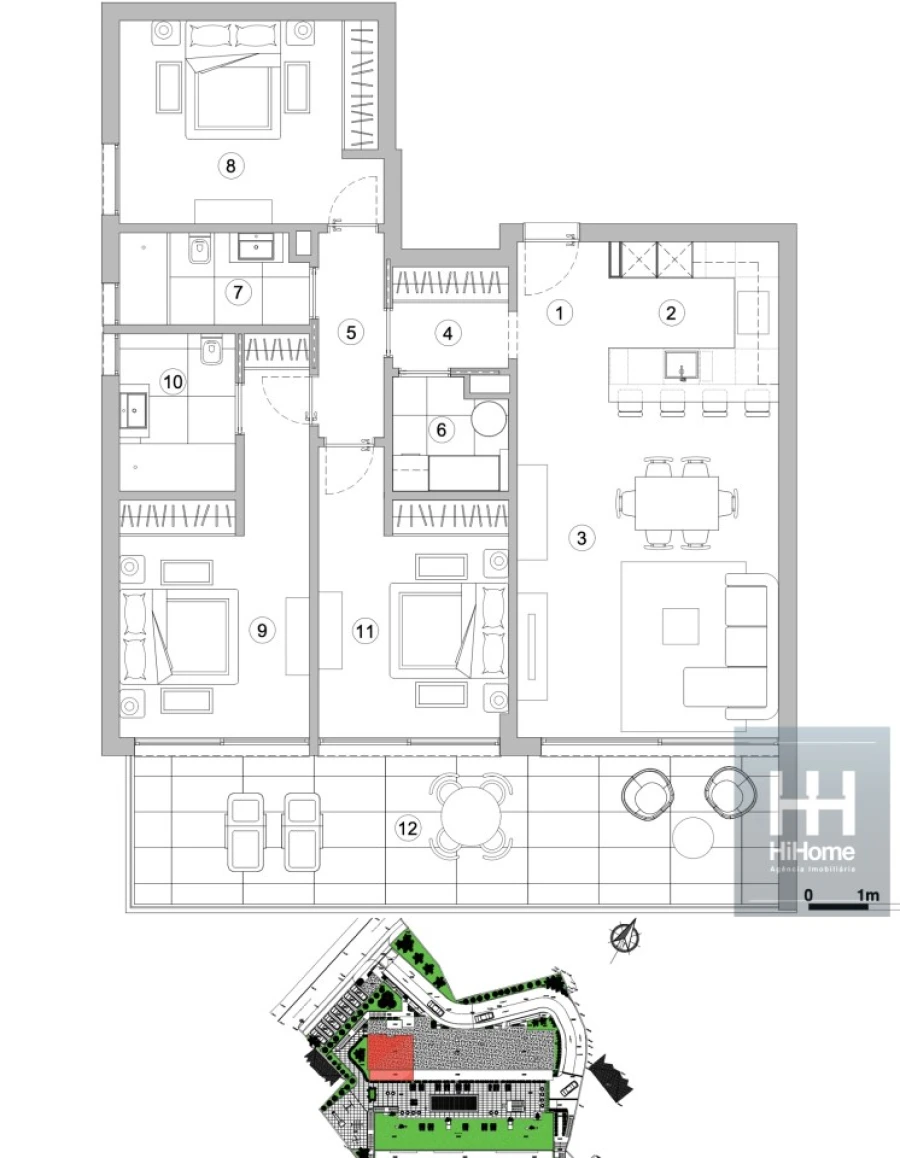 Apartamento T3 para Venda em Imaculado Coração de Maria Foto 35