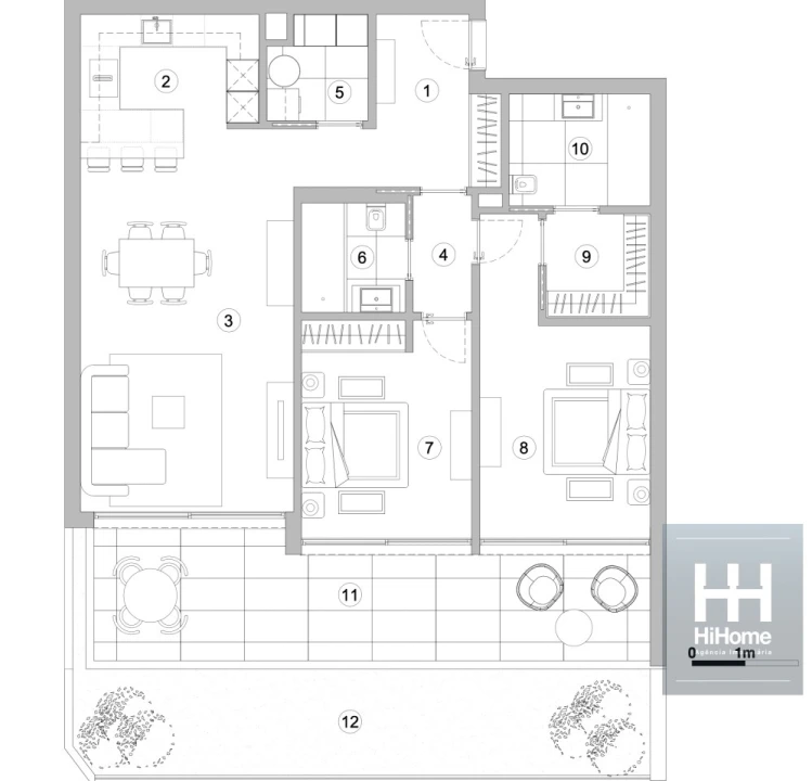 Apartamento T2 para Venda em Imaculado Coração de Maria Foto 35