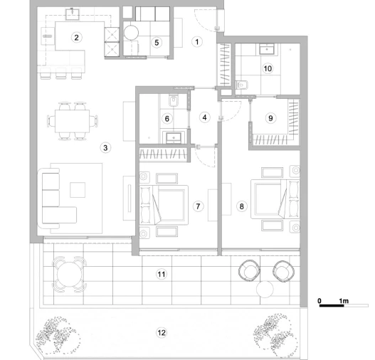 Apartamento T2 para Venda em Imaculado Coração de Maria Planta 1