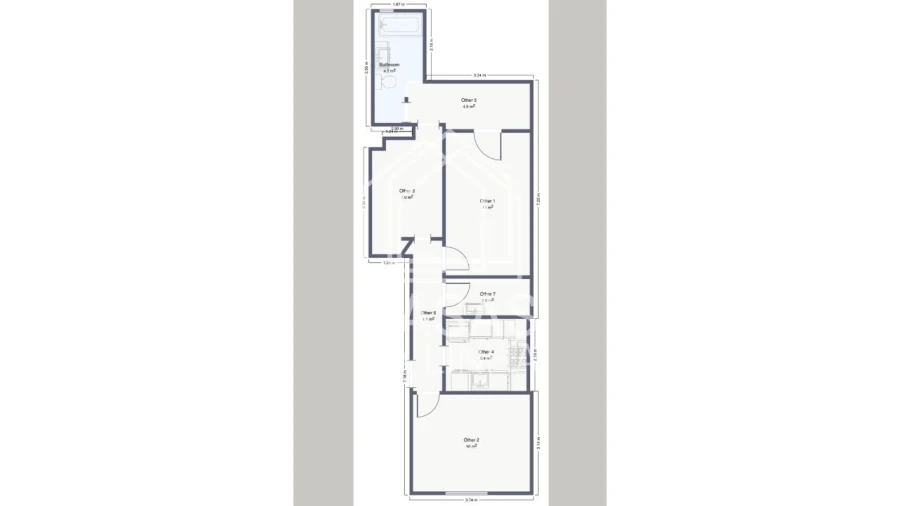 Apartamento T2 para Arrendamento em São Domingos de Benfica Foto 24