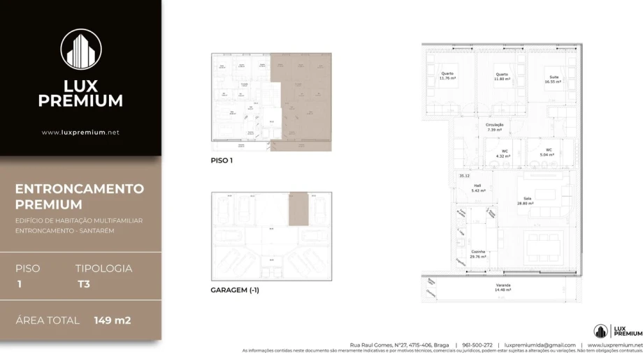 Apartamento T3 para Venda em São João Baptista Foto 14