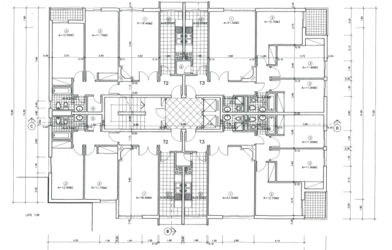 Apartamento T2 para Venda em Cacém e São Marcos Planta 1