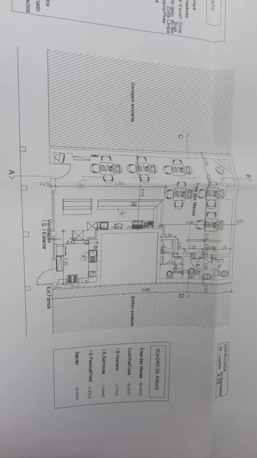 Loja para Arrendamento em Alto do Seixalinho, Santo André e Verderena Planta 2