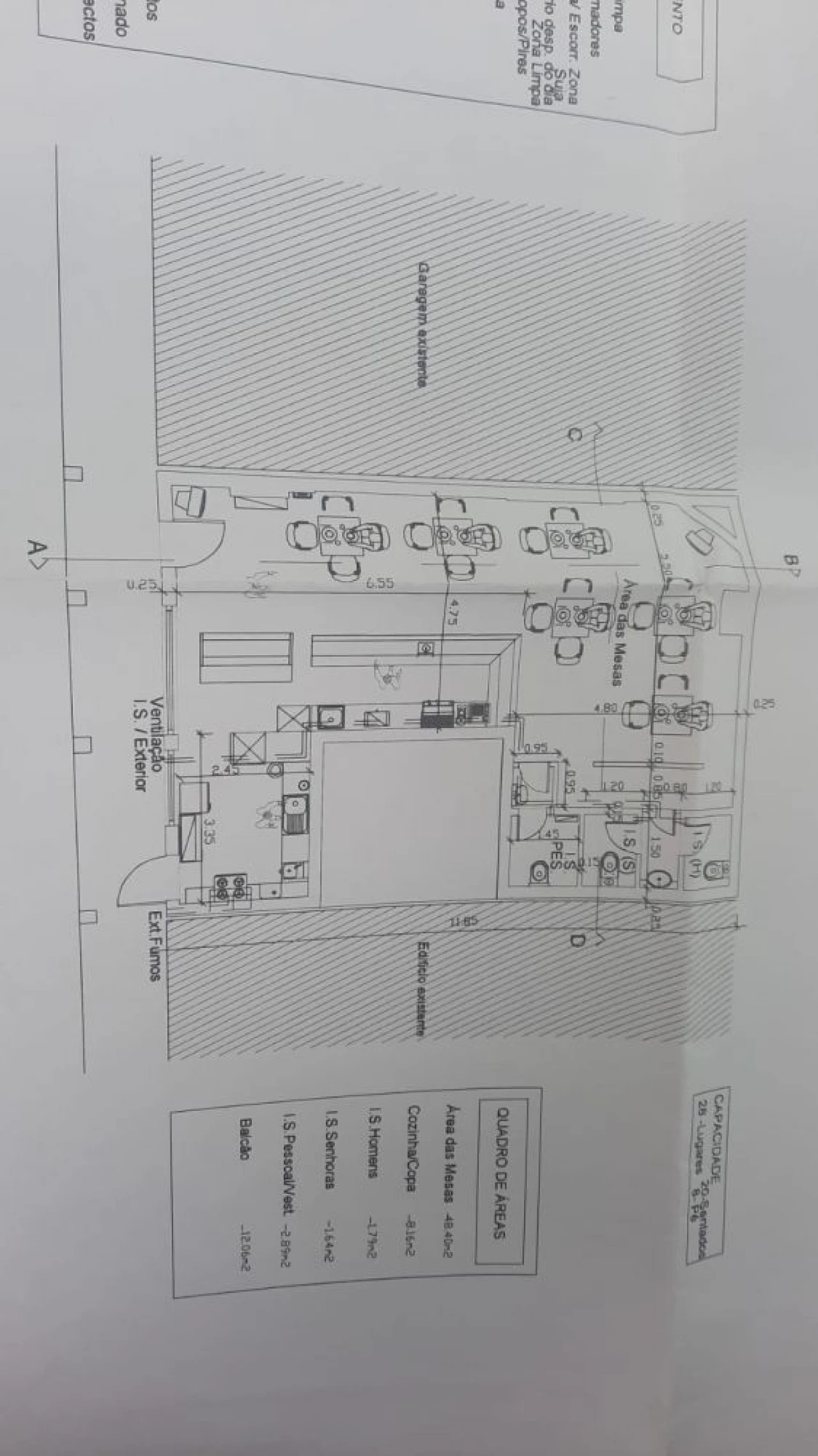 Loja para Arrendamento em Alto do Seixalinho, Santo André e Verderena Planta 2