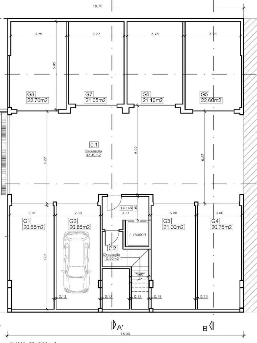 Apartamento T2 para Venda em Santo Antonio dos Olivais Planta 1