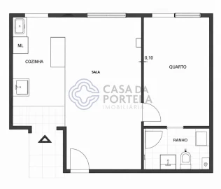 Apartamento T1 para Venda em Póvoa de Varzim, Beiriz e Argivai