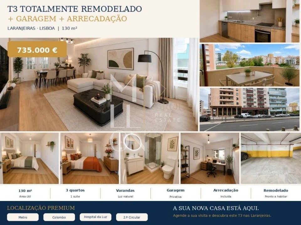 Apartamento T3 para Venda em São Domingos de Benfica Foto 45