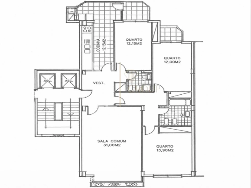 Apartamento T3 para Venda em São Domingos de Benfica Foto 39