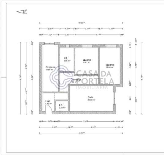 Apartamento T2 para Venda em Vilar de Andorinho Foto 26
